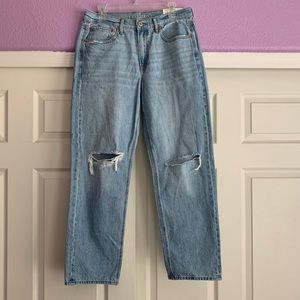 New American Eagle 90s Straight High Rise Jeans